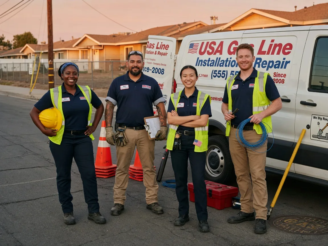 Gas Line Installation company in Linville, VA
